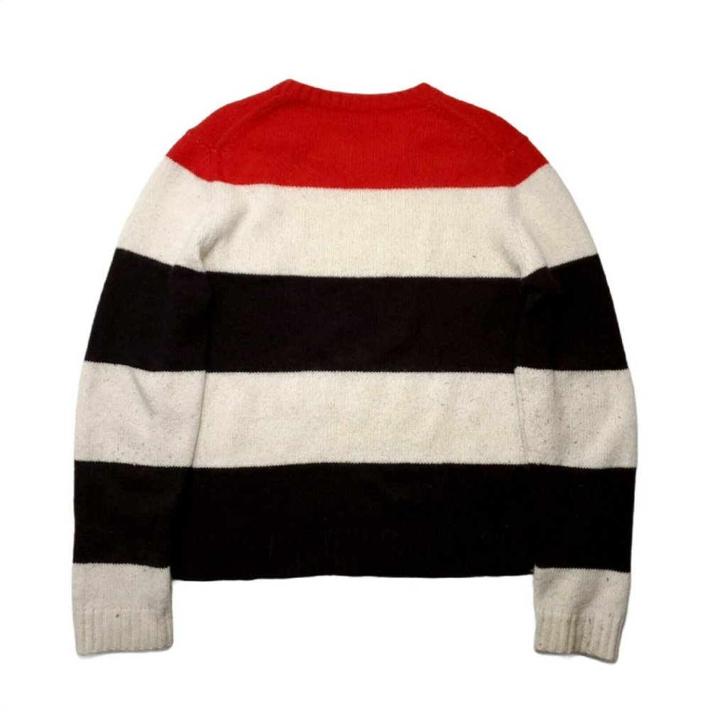 Calvin Klein 205W39NYC (XL) Color Block Sweater ITALY WOOL DESIGNER SOFT - Picture 7 of 11